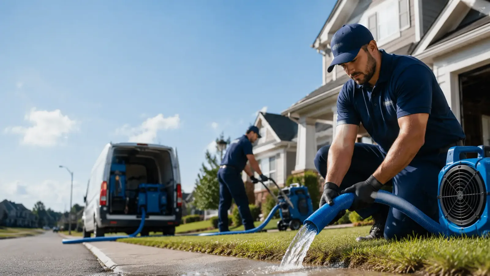 Flood Damage Restoration in Helmsburg, IN